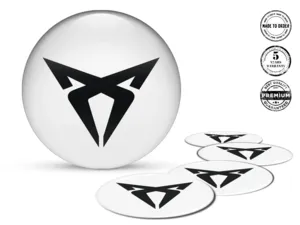 Seat Cupra Adesivi Silicone Edizione Etichette Ruota Custom